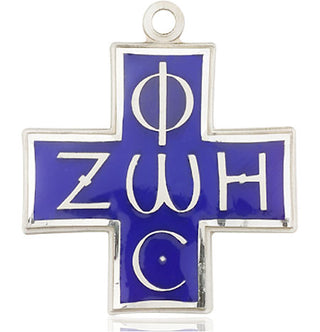 Sterling Silver Light & Life Medal