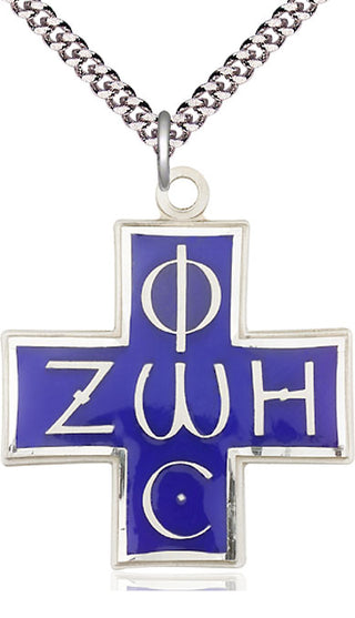 Sterling Silver Light & Life Medal Catholic Jewelry
