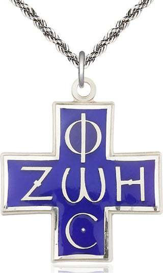 Sterling Silver Light & Life Medal Catholic Jewelry