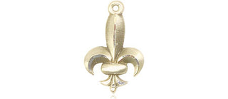 14kt Gold Filled Fleur de Lis Medal