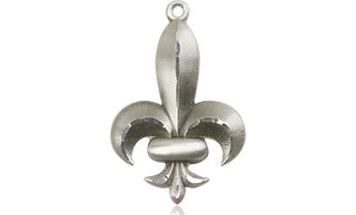 Sterling Silver Fleur de Lis Medal