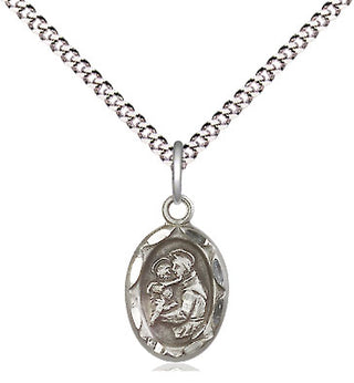 Sterling Silver Saint Anthony Medal Religious and Catholic Jewelry