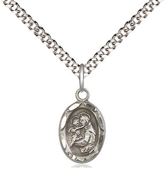 Sterling Silver Saint Anthony Medal Religious and Catholic Jewelry