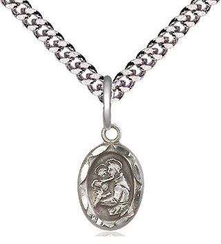 Sterling Silver Saint Anthony Medal Religious and Catholic Jewelry
