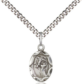 Sterling Silver Saint Francis Medal Religious and Catholic Jewelry