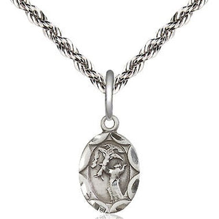 Sterling Silver Saint Francis Medal Religious and Catholic Jewelry