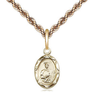 14kt Gold Saint Jude Medal
