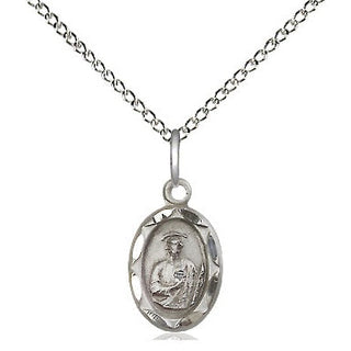 Sterling Silver Saint Jude Medal Religious and Catholic Jewelry