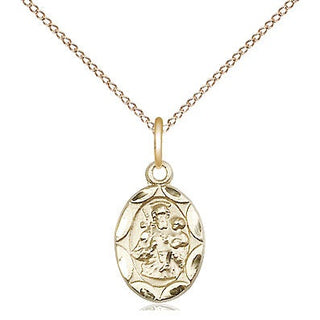 14kt Gold Filled Saint Joseph Medal Religious and Catholic Jewelry