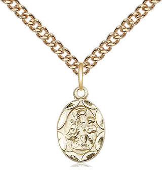 14kt Gold Saint Joseph Medal