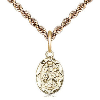 14kt Gold Saint Joseph Medal