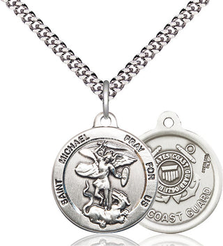 Pewter Saint Michael Coast Guard Medal | Medium
