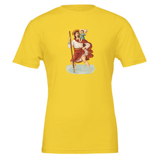 St. Christopher Carrying Christ Child T-Shirt - view 4