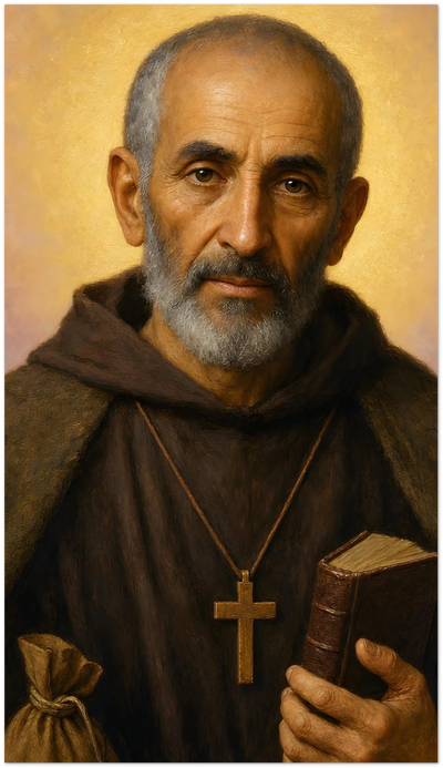 St. Vitalis of Gaza Holy Cards