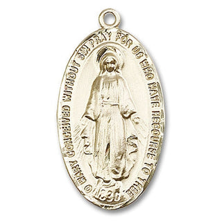 14kt Gold Filled Miraculous Medal