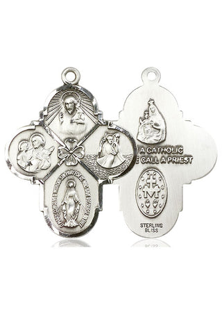 Pewter 4-Way Medal