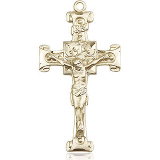 14kt Gold Filled Crucifix Medal