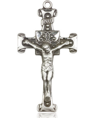 Sterling Silver Crucifix Medal