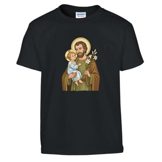 St. Joseph and Child Kids T-Shirt - view 5