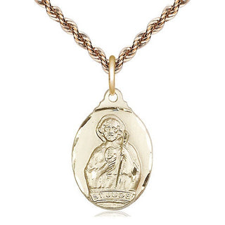14kt Gold Filled Saint Jude Medal Religious Jewelry
