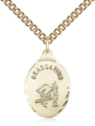 14kt Gold Graduate Medal