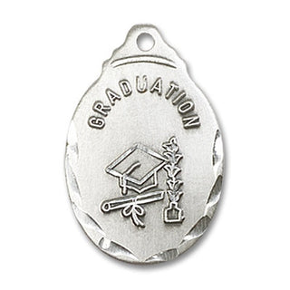 Sterling Silver Graduate Medal
