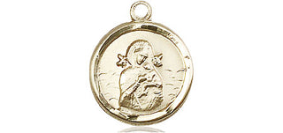 14kt Gold Filled Our Lady of Perpetual Help Medal | Engravable
