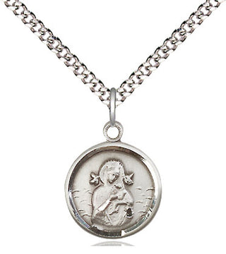 Sterling Silver Our Lady of Perpetual Help Medal | Small | Engravable