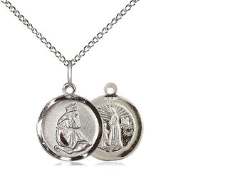 Sterling Silver Our Lady of la Salette Medal Religious and Catholic Jewelry