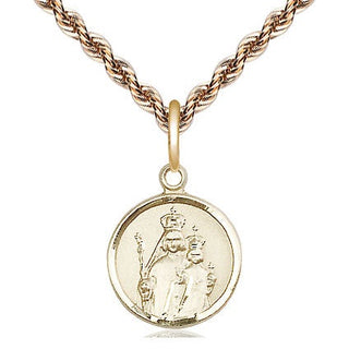 14kt Gold Filled Our Lady of Consolation Medal Religious and Catholic Jewelry