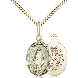 14kt Gold Filled Miraculous Medal Religious Jewelry