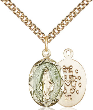 14kt Gold Filled Miraculous Medal Religious Jewelry