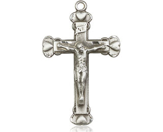 Sterling Silver Crucifix Medal