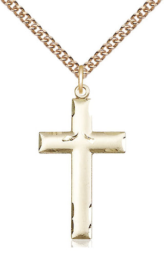 14kt Gold Filled Cross Medal Religious Jewelry