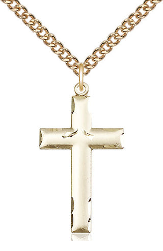 14kt Gold Filled Cross Medal Religious Jewelry