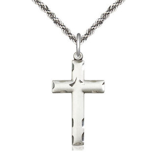 Sterling Silver Cross Medal Religious Jewelry