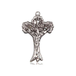Sterling Silver Crucifix Medal