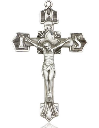 Sterling Silver Crucifix Medal