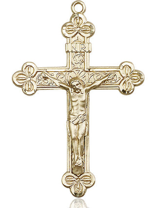 14kt Gold Filled Crucifix Medal