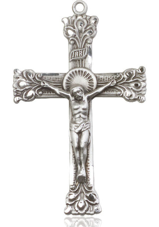 Sterling Silver Crucifix Medal
