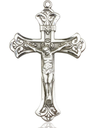 Pewter Crucifix Medal