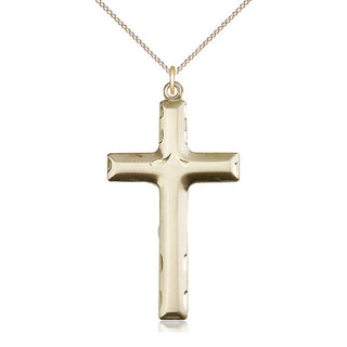 14kt Gold Cross Medal