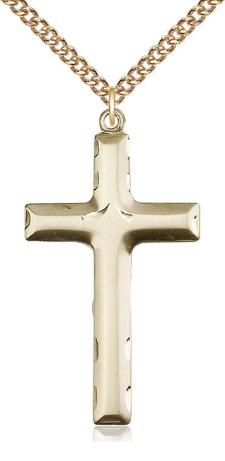 14kt Gold Cross Medal
