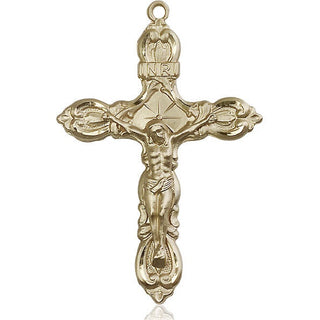 14kt Gold Filled Crucifix Medal