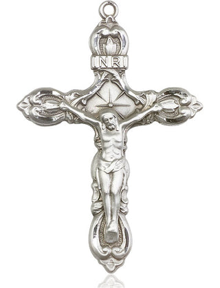 Sterling Silver Crucifix Medal