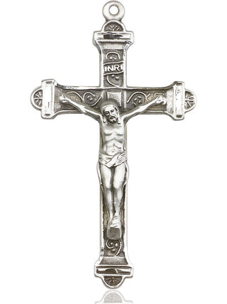Sterling Silver Crucifix Medal