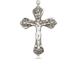 Pewter Crucifix Medal