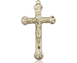 14kt Gold Filled Crucifix Medal