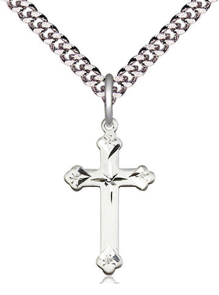Pewter Cross Medal Religious Jewelry