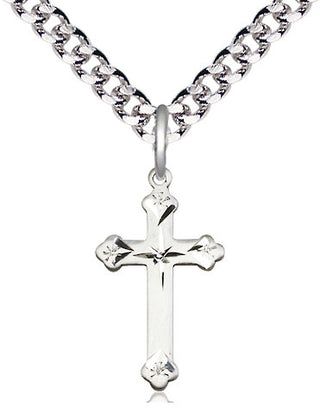 Pewter Cross Medal Religious Jewelry